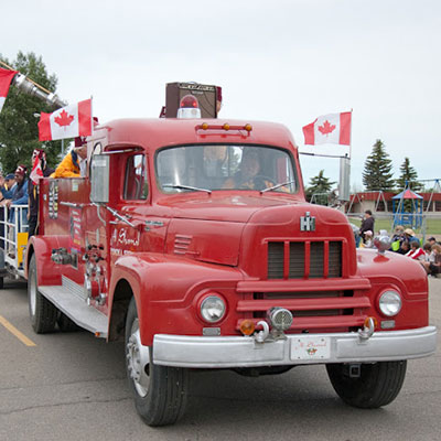 Ponoka Fire Truck